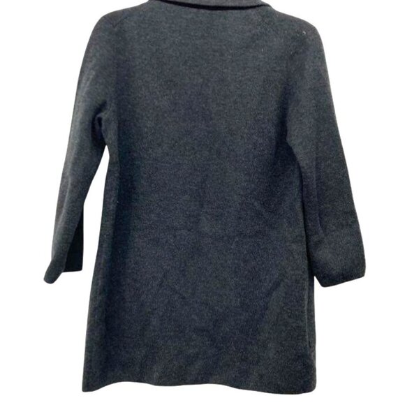 J. Crew Womens Charcoal Gray Knit Cardigan XXS With Pockets - Picture 4 of 5
